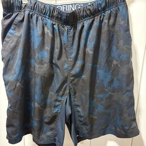 The North Face Men's Navy Camo Mountain Athletics Size Large Small Flaw